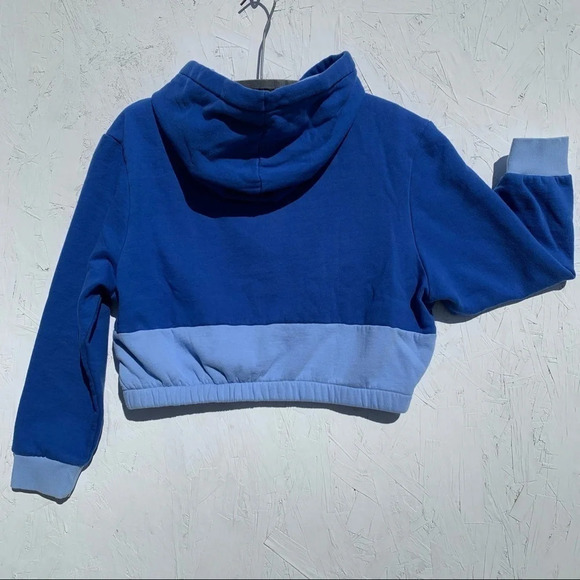 ☀️ FILA TWO-TONED CROPPED HOODIE | XL #FML130020 - Picture 4 of 9